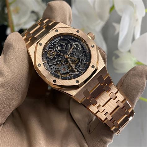 audemars piguet 42mm rose gold|audemars piguet rose gold skeleton.